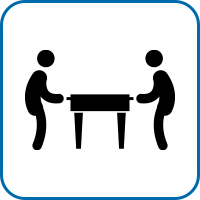 Tischkicker im Jugendraum